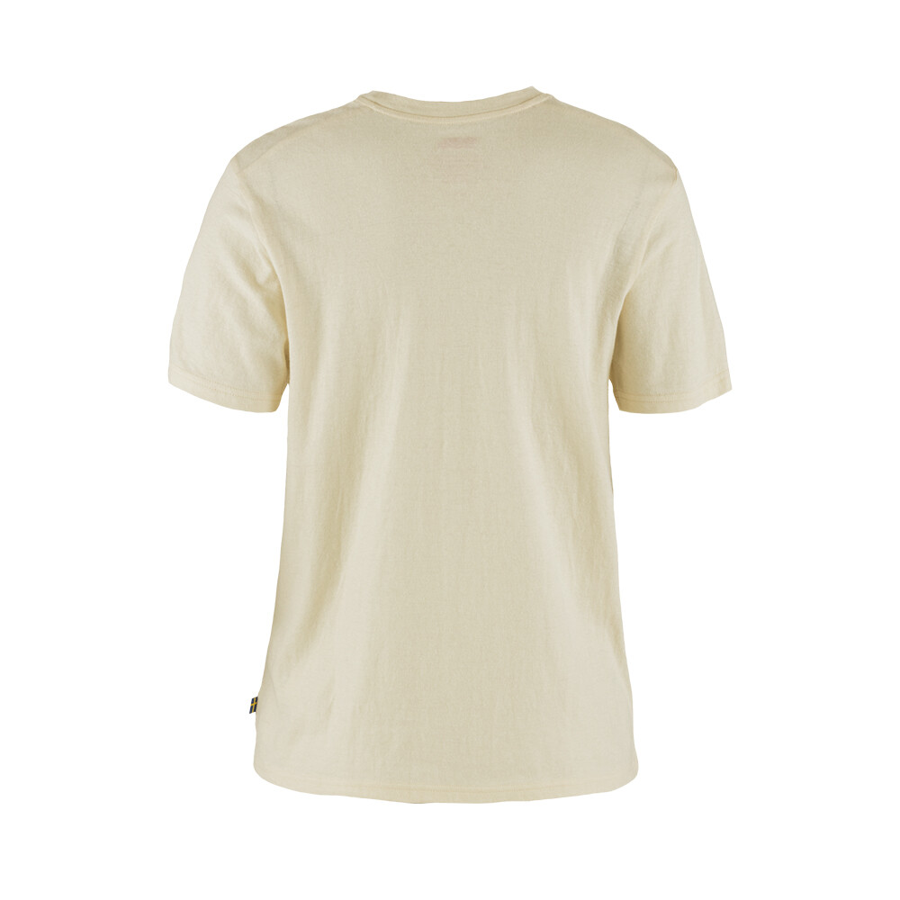Hemp Blend T-shirt W - Mujer Chalk White