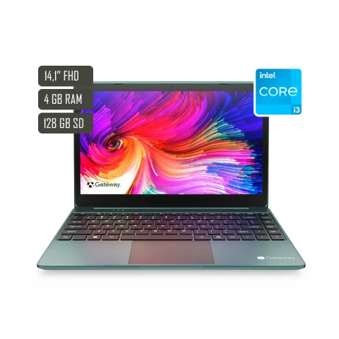 Notebook Gateway 14.1" I3-1005G1 4GB 128GB SSD W10 Verde Notebook Gateway 14.1" I3-1005G1 4GB 128GB SSD W10 Verde