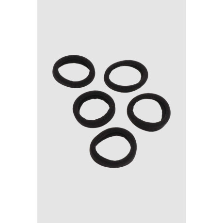 Gomitas pack x5 basic Negro