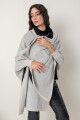 Pashima rebe Gris negro