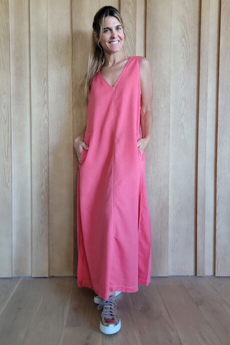Vestido Formentera Coral