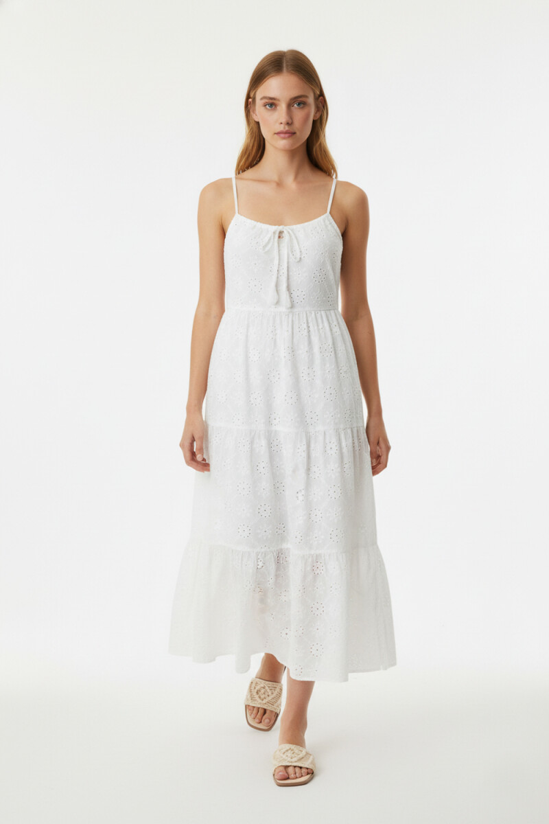 Vestido Solaru - Blanco 