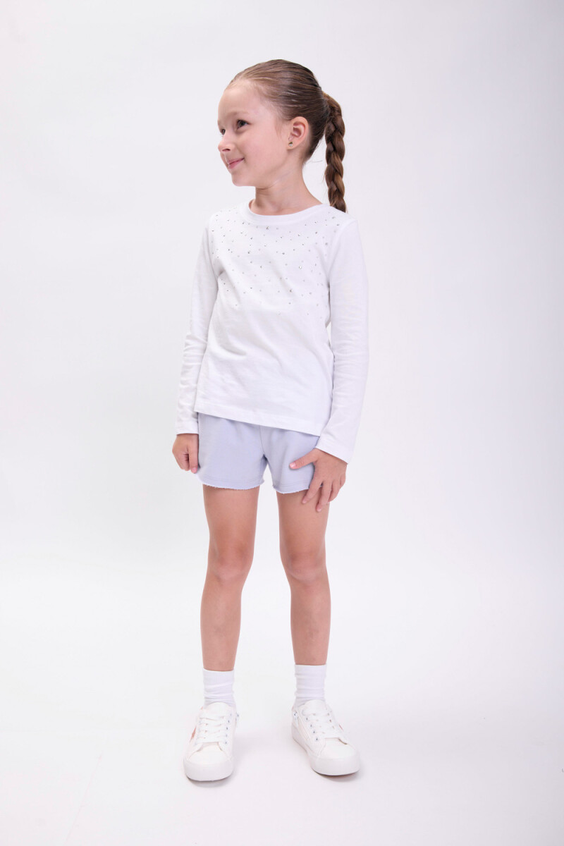 Short deportivo Gris