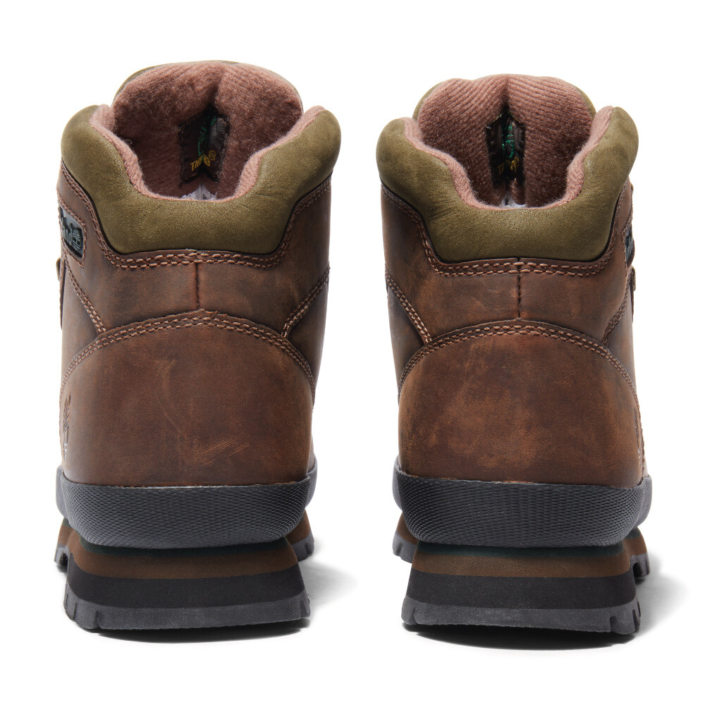Botas Mid Lace Up Hombre Brown