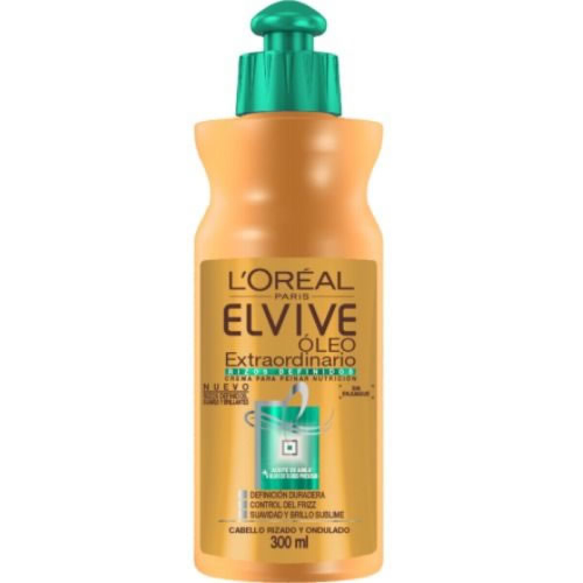 Crema de Peinar Óleo Extraordinario 300ml Elvive – Control de Frizz