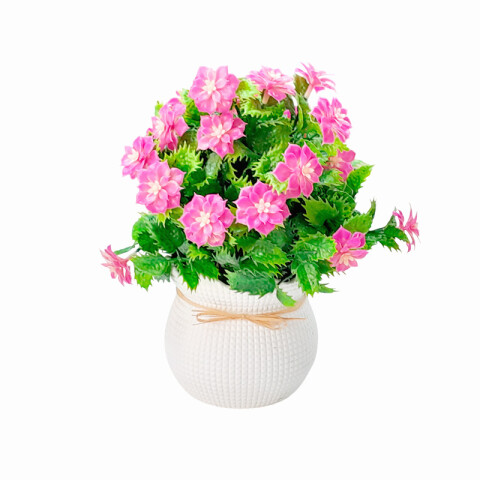 Bouquet de flores en jardinera decorativa Bouquet De Flores En Jardinera Decorativa