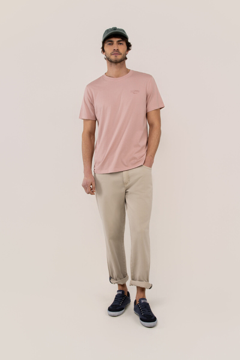 Pantalón 5 Bolsillos Beige
