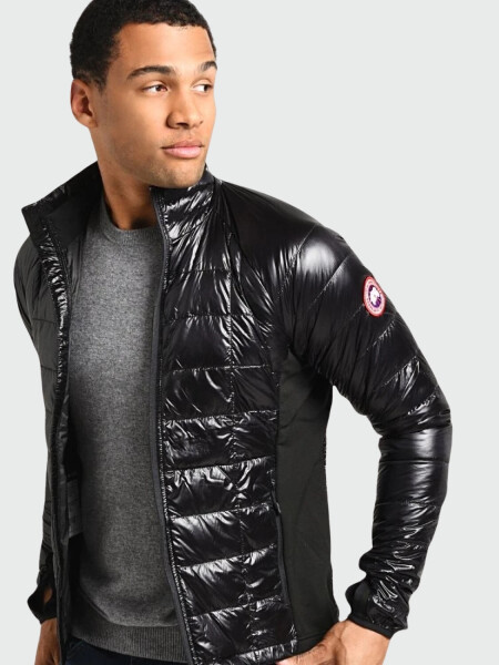 Canada Goose -Campera de nylon rellena de plumas, Hybridge lite Negro
