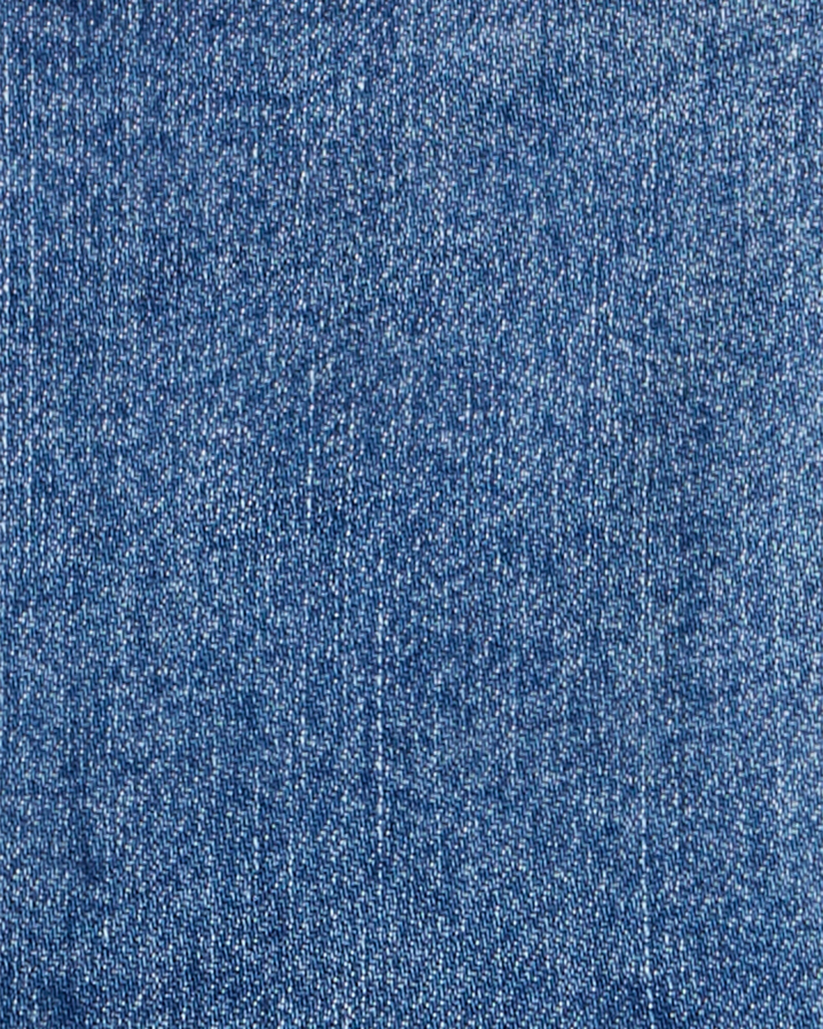 Set tres piezas, jumper jean, remera y medias de algodón Sin color