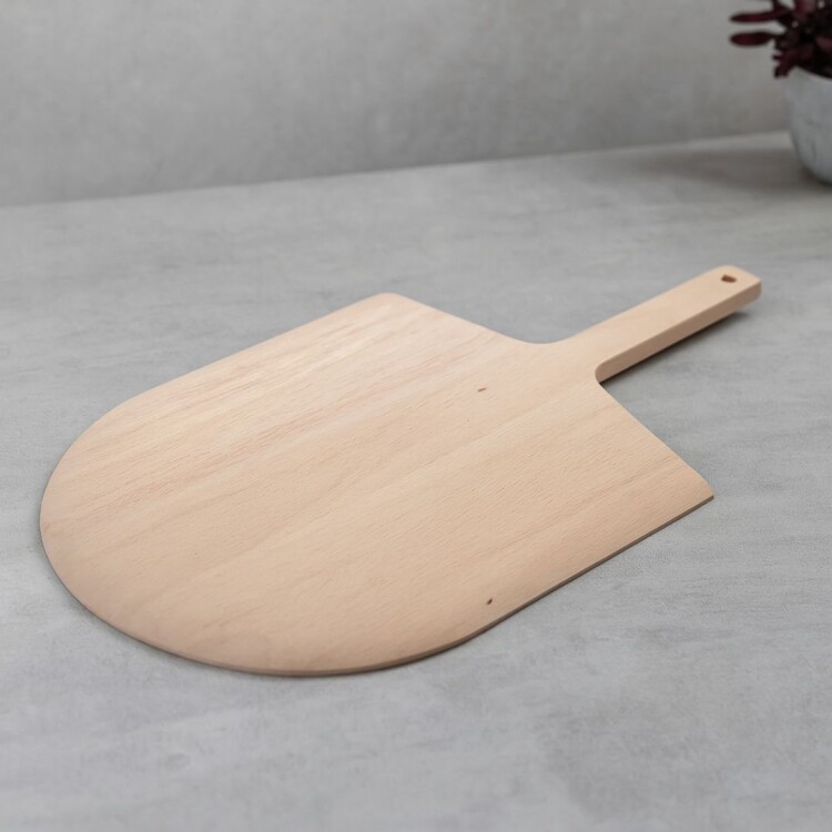 PALA PARA PIZZA MADERA MANGO CORTO 55X30CM TRAMONTINA PALA PARA PIZZA MADERA MANGO CORTO 55X30CM TRAMONTINA