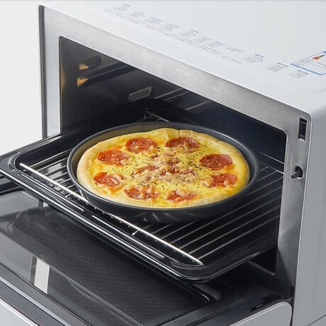 Tortera Tartera Alta Antiadherente Asadera Redonda Ø26x4Cm Gris