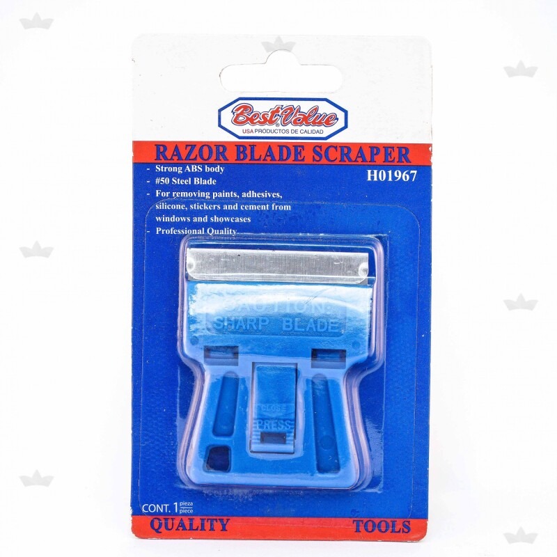 RASPADOR DE VIDRIO MINI BEST VALUE N/A