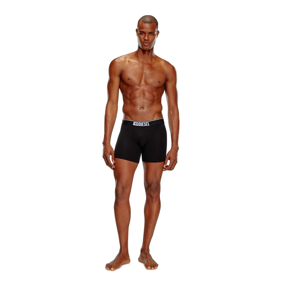 Ropa Interior Para Hombre Umbx-Sebastian 3 Pack Boxer-Short Negro