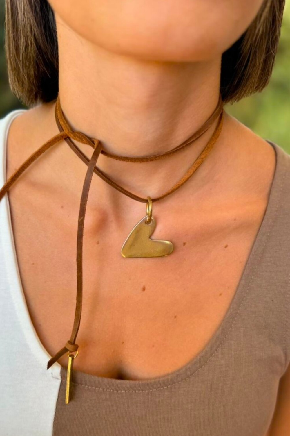 Love Necklace Dorado