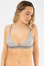 Soutien triangulo snoopy full Gris melange