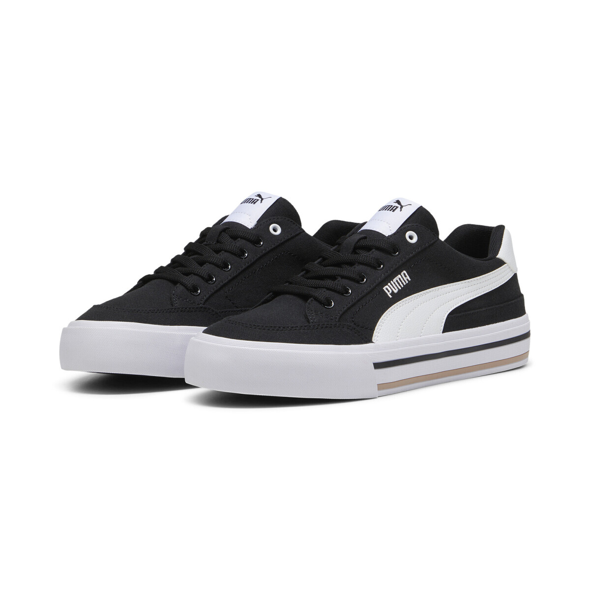 Championes Puma Court Classic Vulc de Hombre - 396353 03 - Negro-blanco 