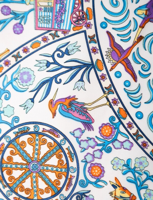 Pañuelo Printed MULTI/VIOLETA