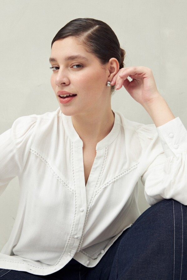 CAMISA BULLE Crudo