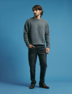 470420 SWEATER HARRY Gris Oscuro