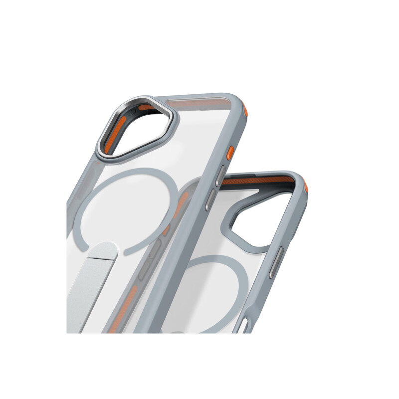 Protector Prodigee Formula K1 para iPhone 17 color gris Protector Prodigee Formula K1 Para Iphone 17 Color Gris