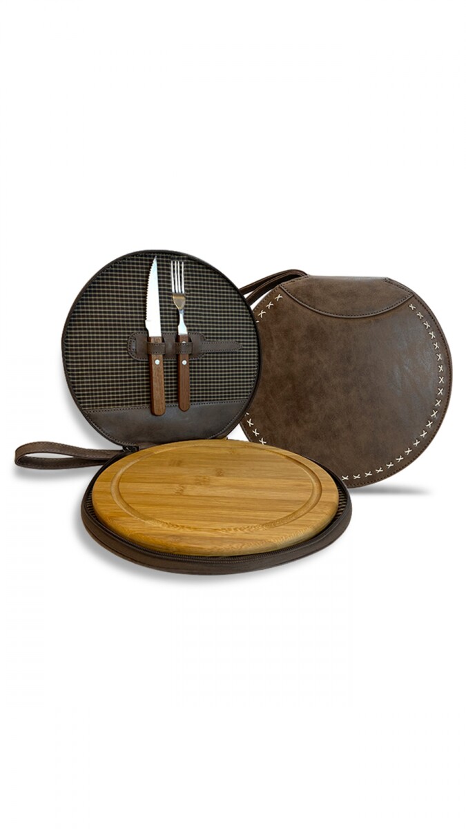 SET PARRILLERO MERINO - TABACO 