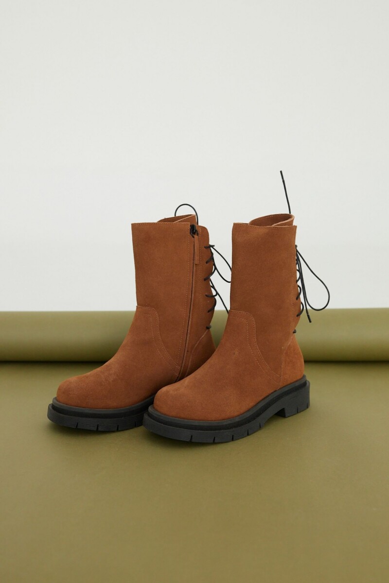 Botas Canela Marron