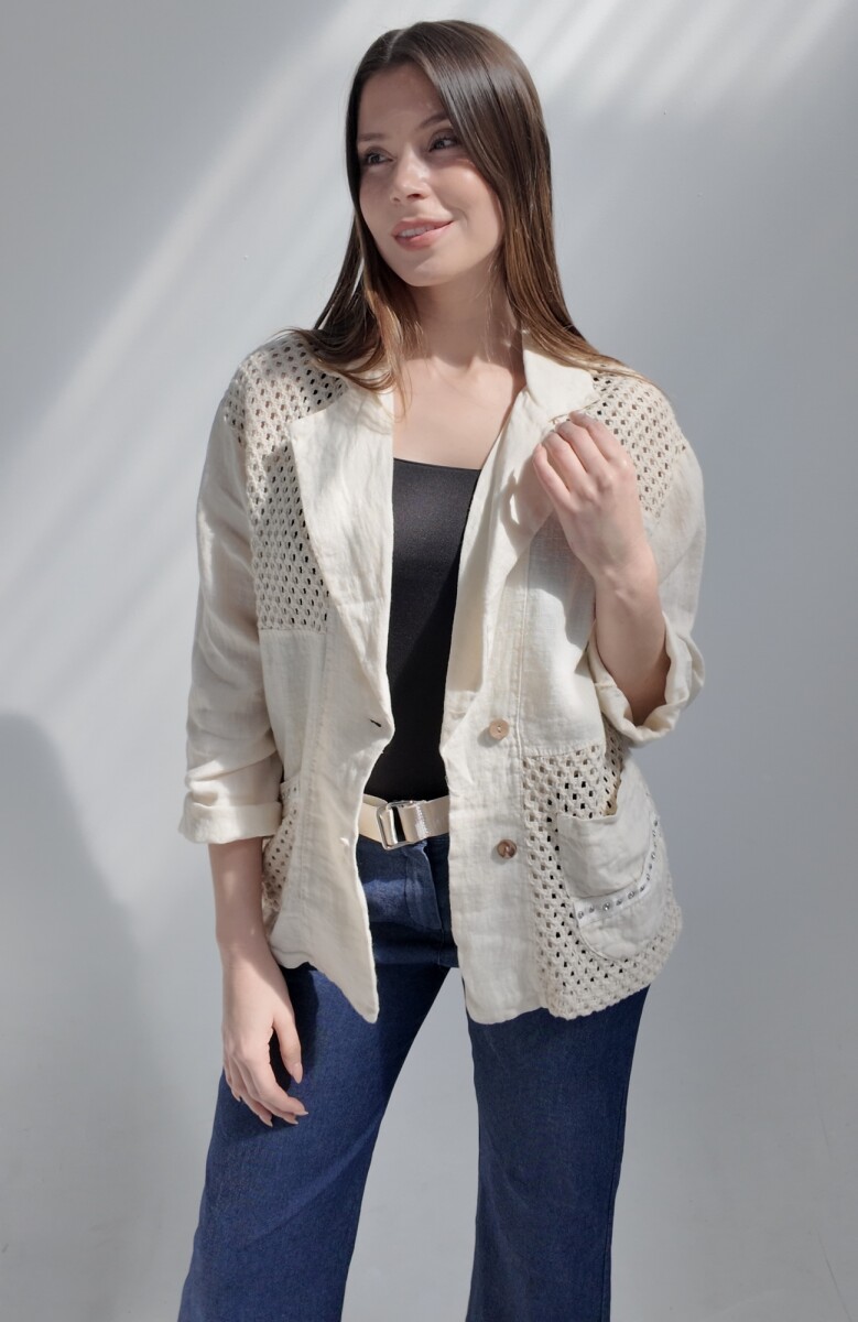 Blazer Bolonia - Beige 