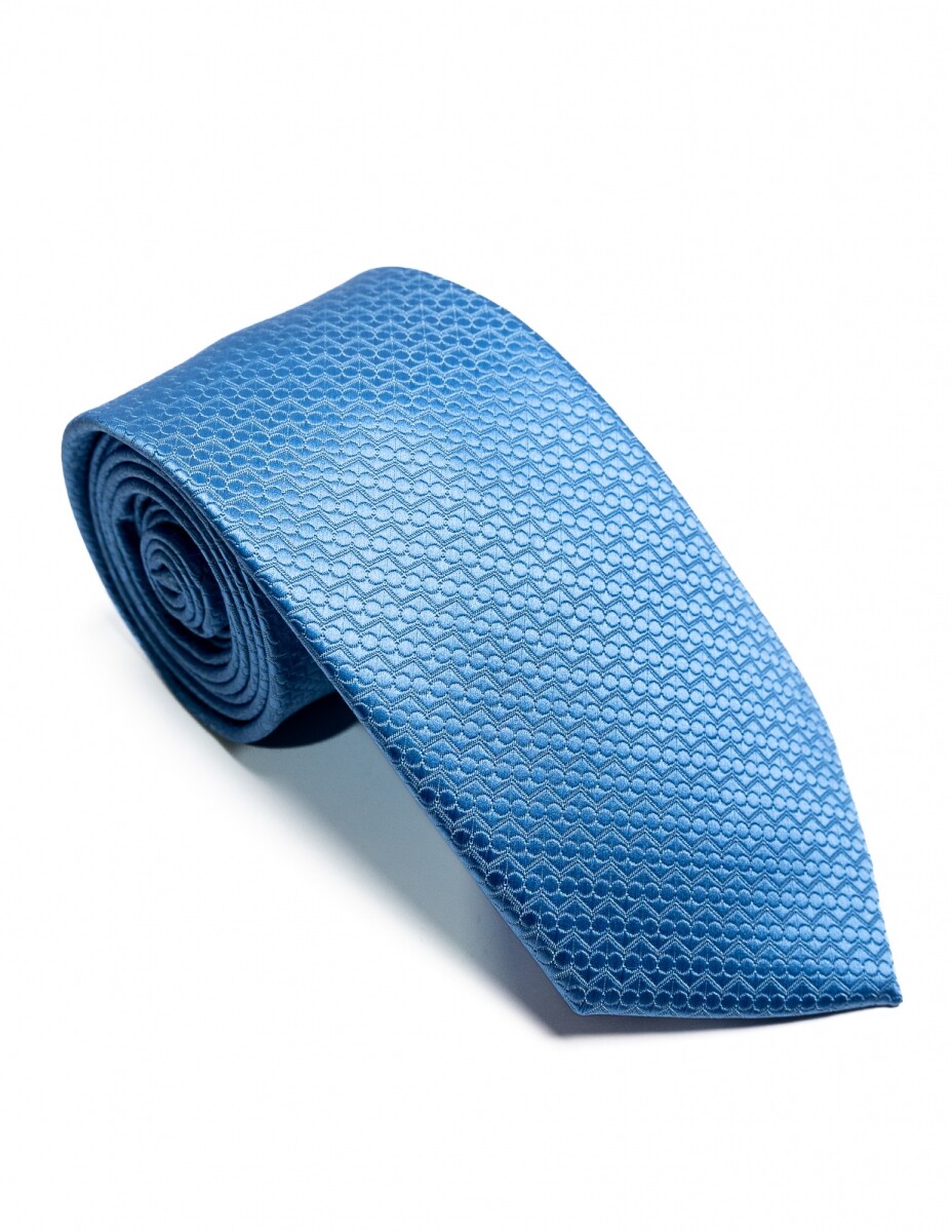 Corbata 8 cm - CELESTE 