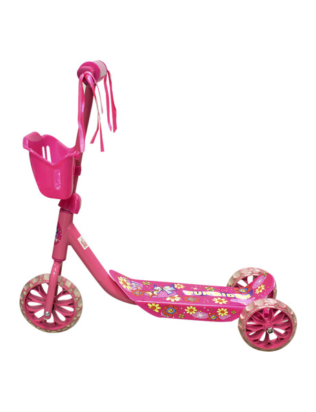 Monopatín scooter para niños Rosa
