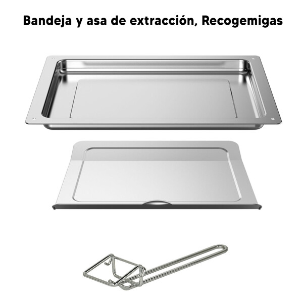 Horno Y Freidora Sin Aceite Punktal Pk-064 Ix 33 Lts HORNO FREIDORA PK-064 IX 33LTS INOX