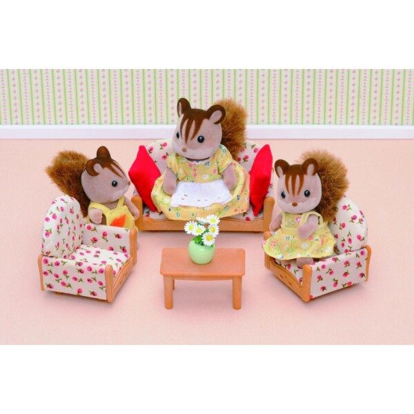 Sylvanian Families Set De Sillones Sofa Mesa Juguete Muñeco Sylvanian Families Set De Sillones Sofa Mesa Juguete Muñeco