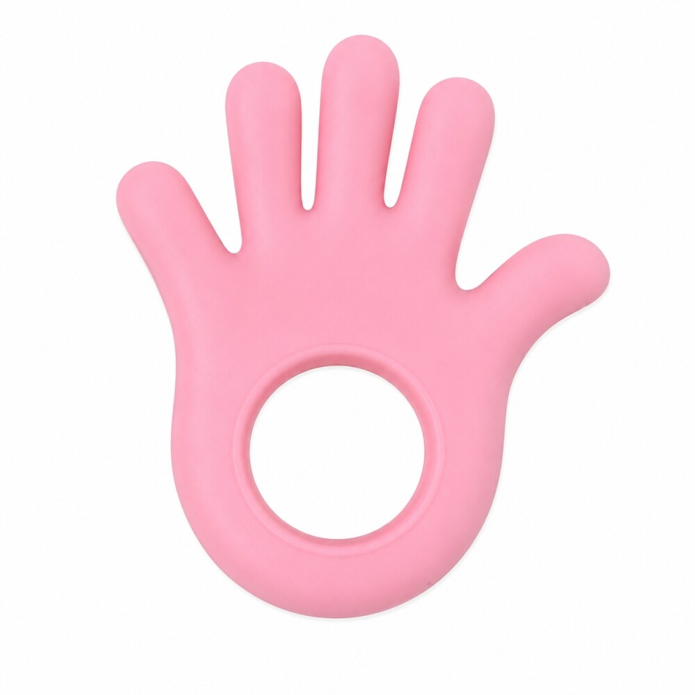 Mordillo mano P&F rosado
