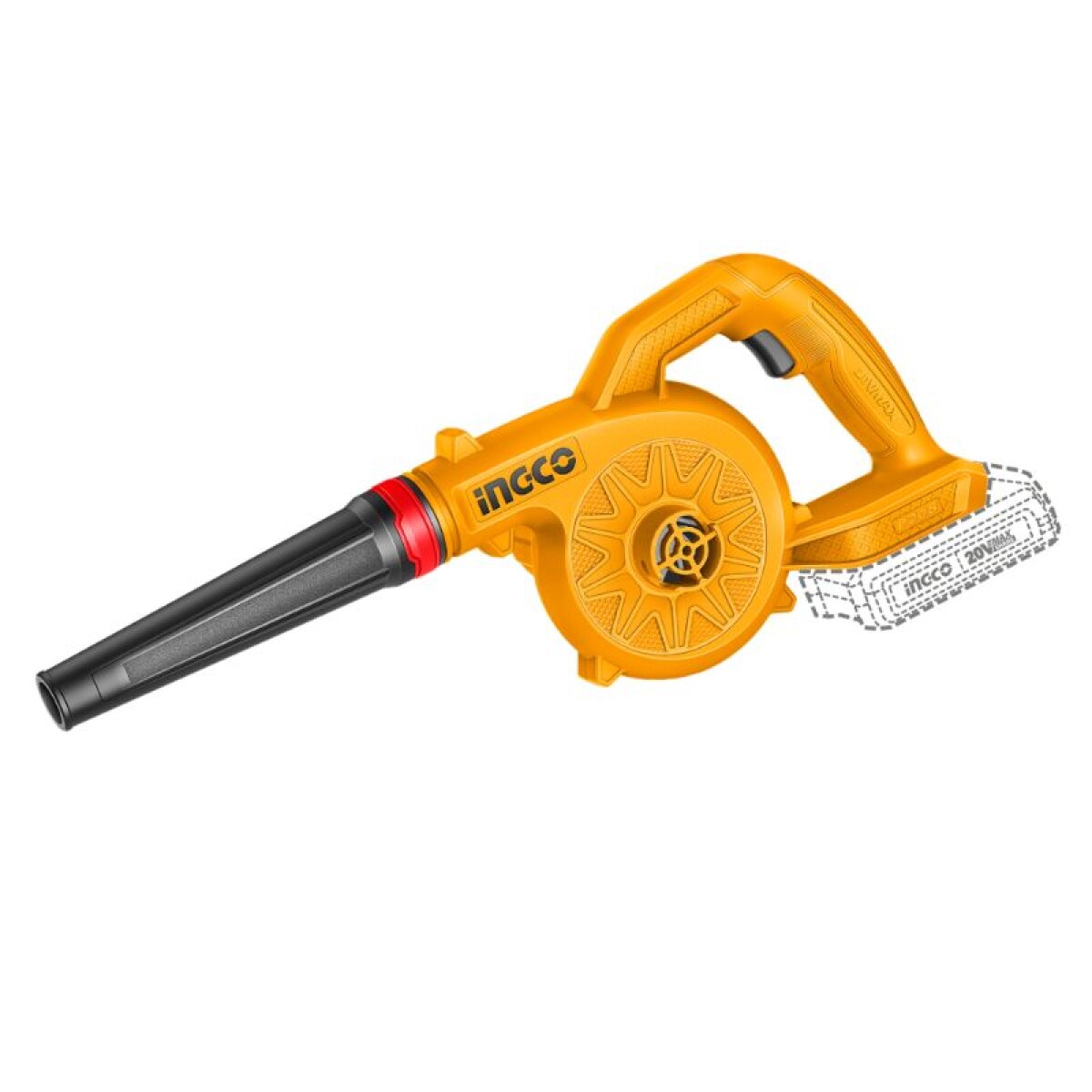 SOPLADORA A BATERIA 20V P20S CABLI2078 - INGCO 