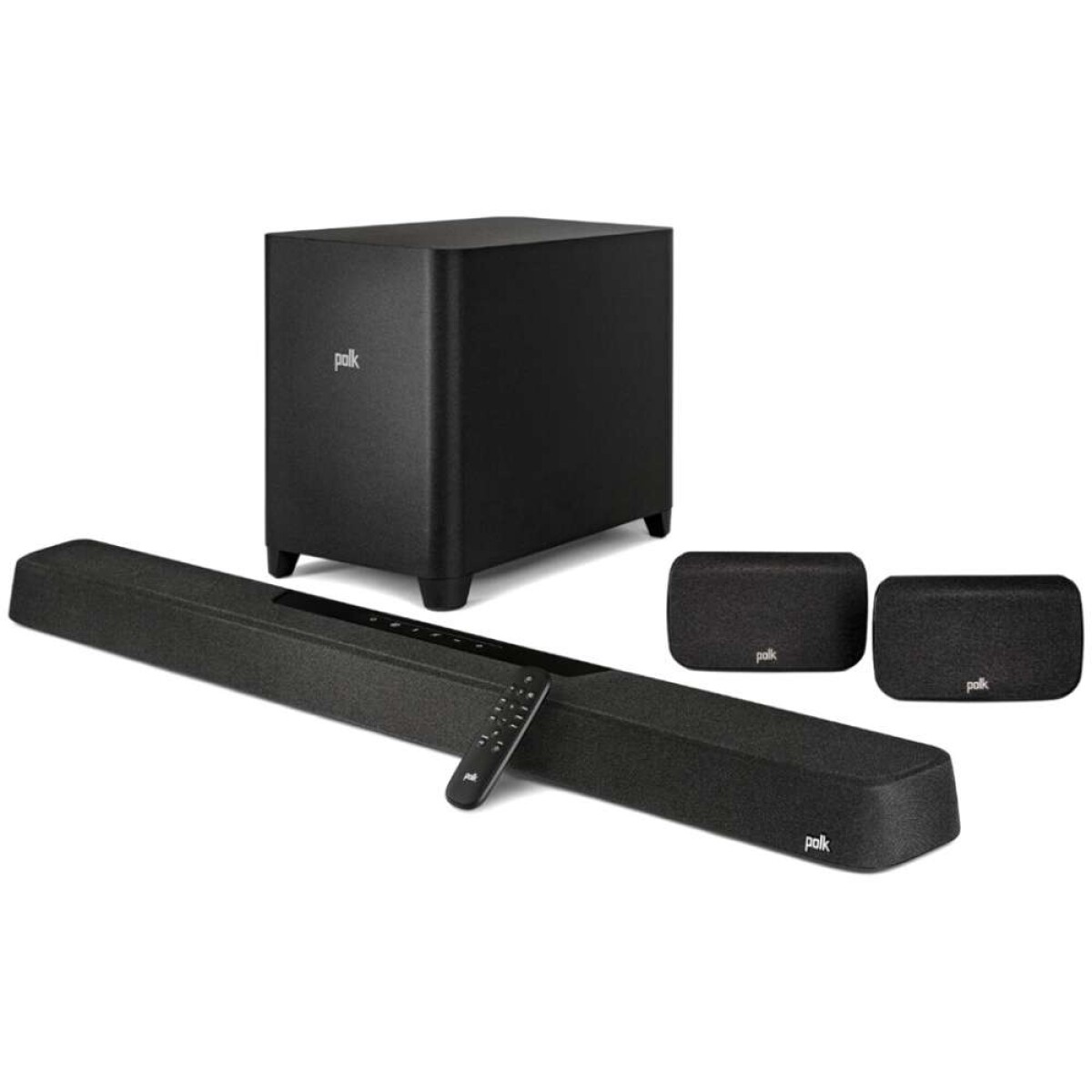Barra De Sonido Polk Audio Magnifi Max Ax Sr 7.1.2 - Negra 
