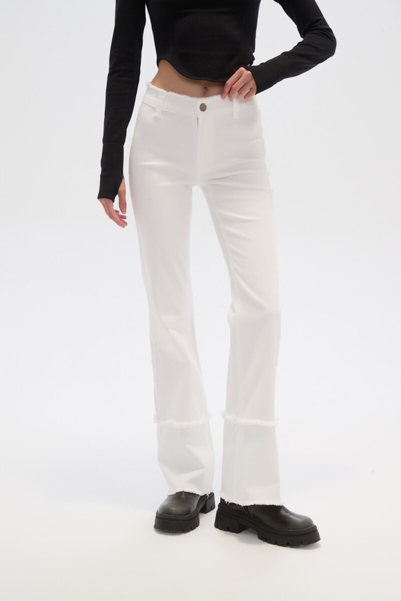 Pantalon Bascera - Marfil / Off White 
