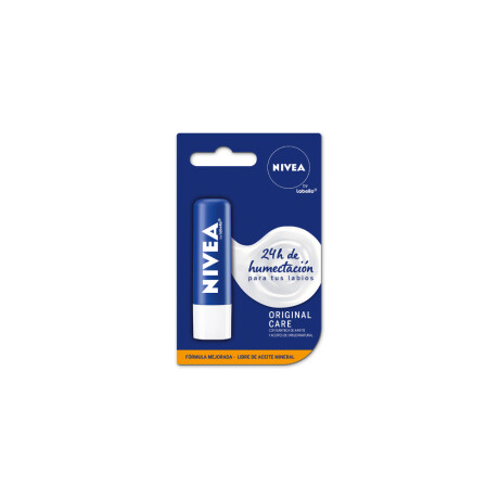 Bálsamo Labial Nivea Lip Care Essential Care 4.8g Bálsamo Labial Nivea Lip Care Essential Care 4.8g