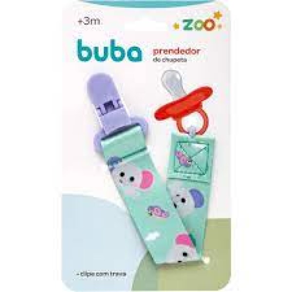 Clip para chupete BUBA animales elefante bubazoo