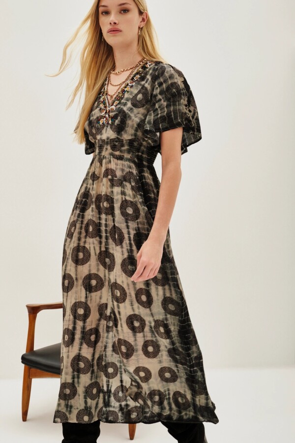 Vestido Irun Saree Heather Verde
