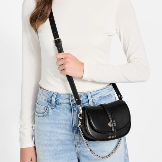 Cartera Guess Carrie Negro 0