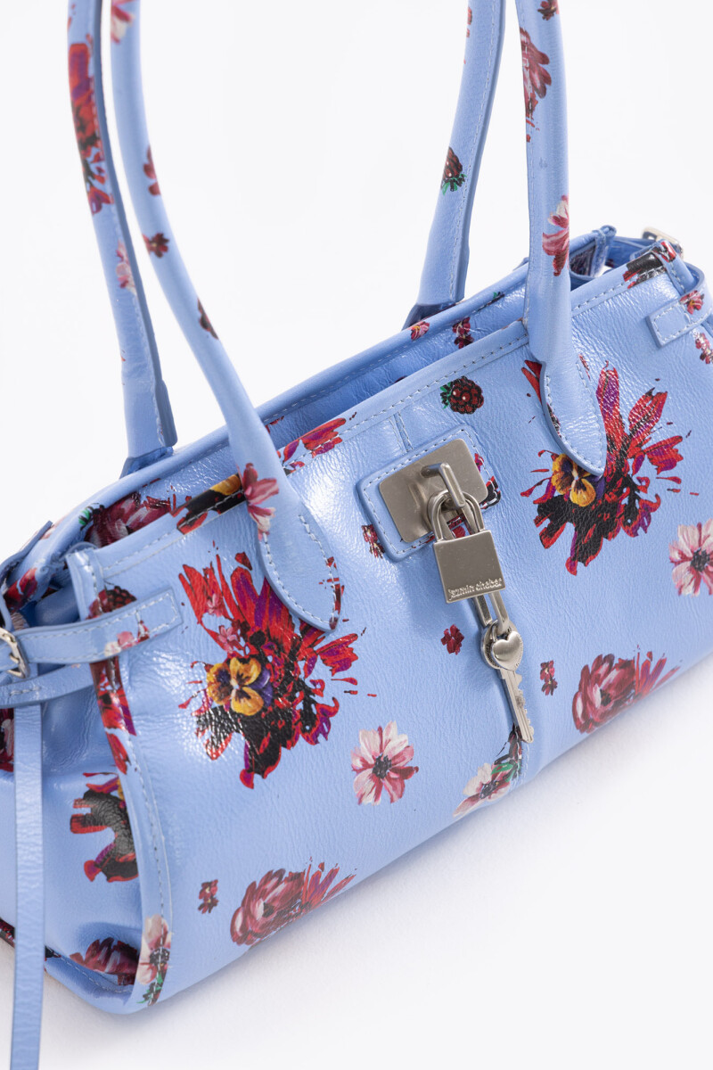 CARTERA BLOOMY Celeste
