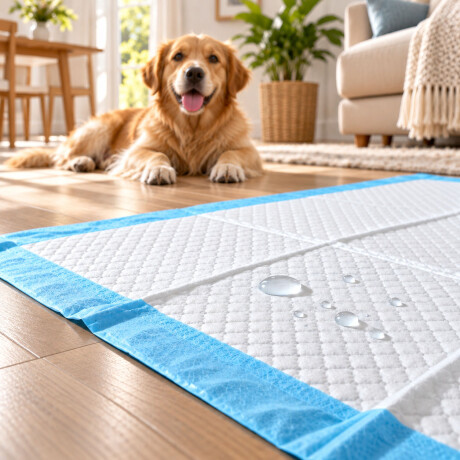 Pañales de Entrenamiento para Mascotas Talle L 40 Unidades Celeste