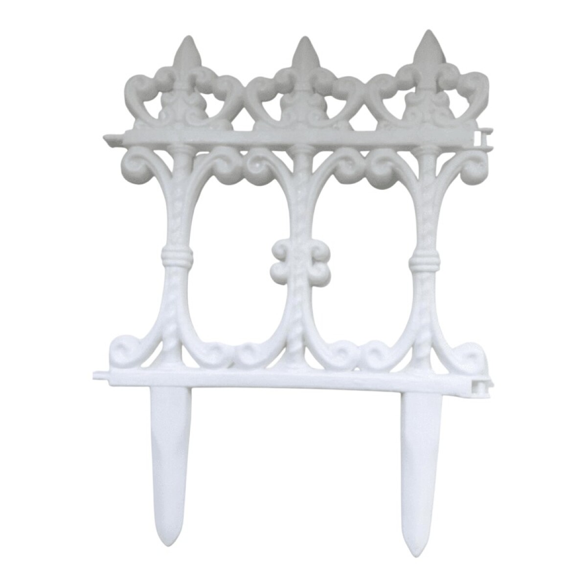 Cerco Plástico Colonial Blanco 