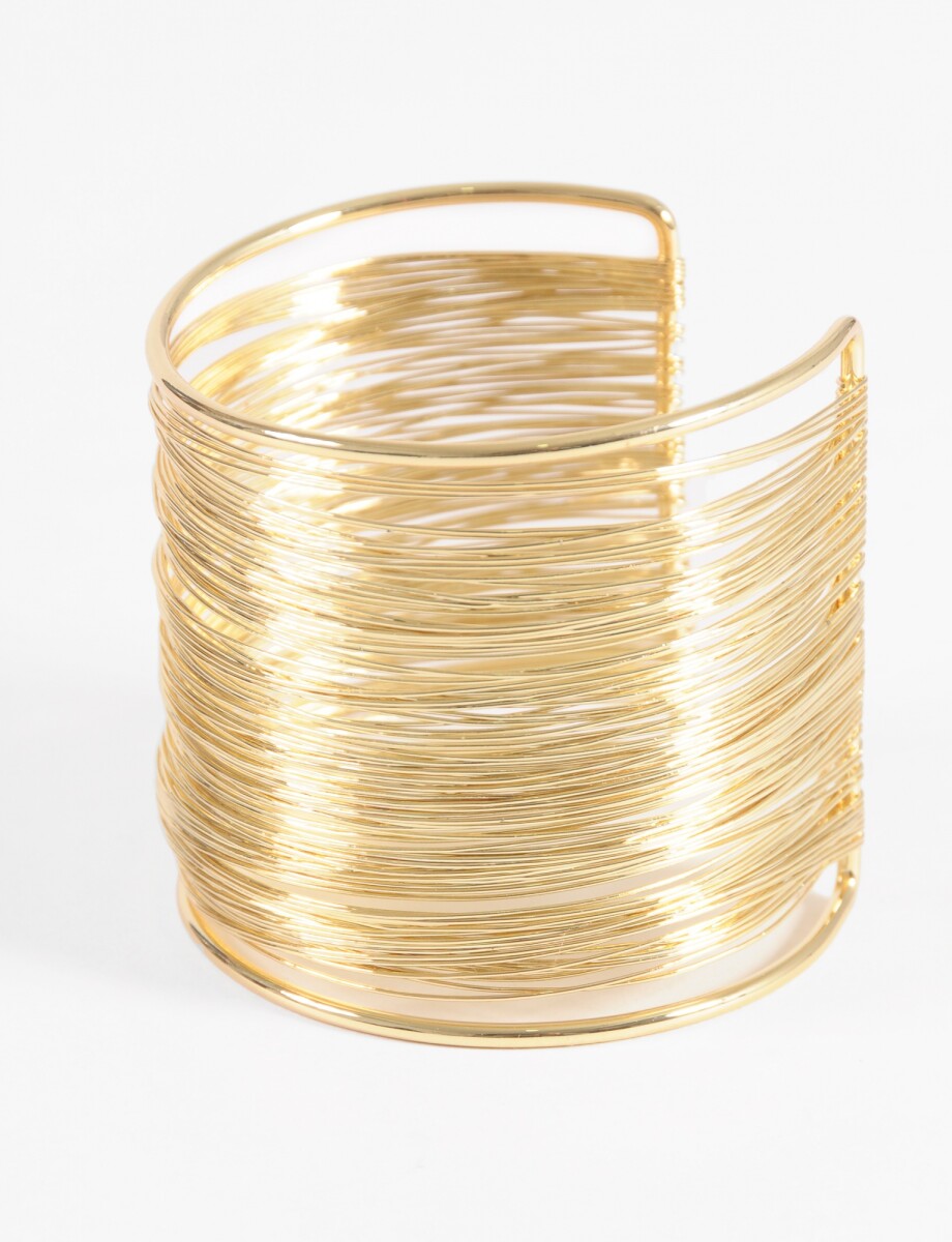 Pulsera múltiples vueltas - dorado 