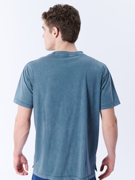 Remera Lavada Verde