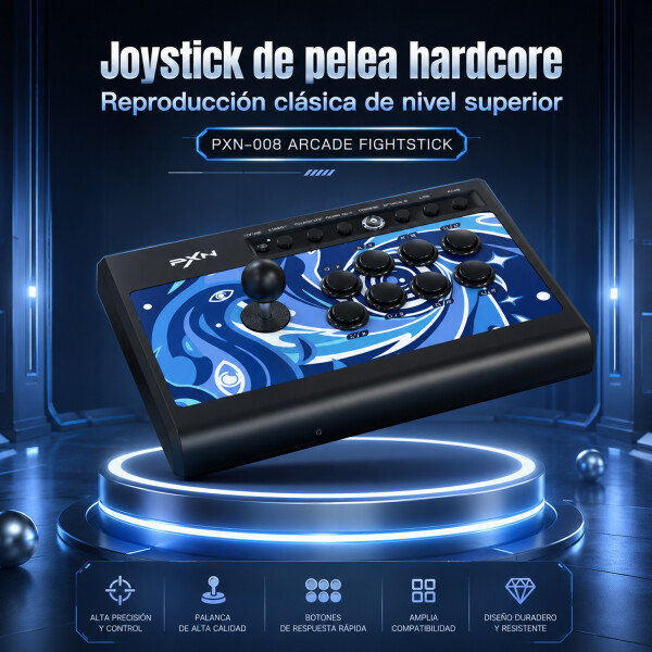 Joystick Pxn Arcade Fight Stick 008 JOYSTICK PXN ARCADE FIGHT STICK 008