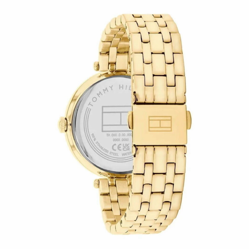 Reloj Tommy Hilfiger para mujer de acero dorado 1782718 Reloj Tommy Hilfiger Para Mujer De Acero Dorado 1782718