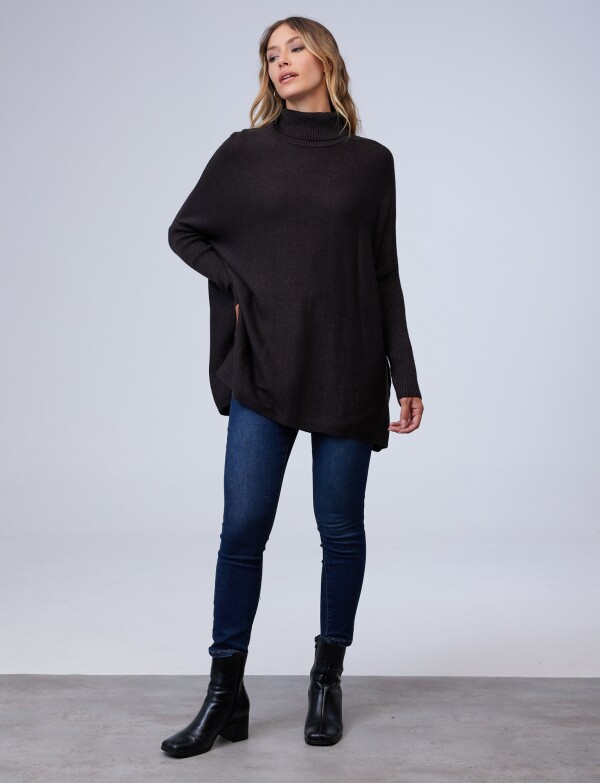 Polera Oversize GRIS OSCURO