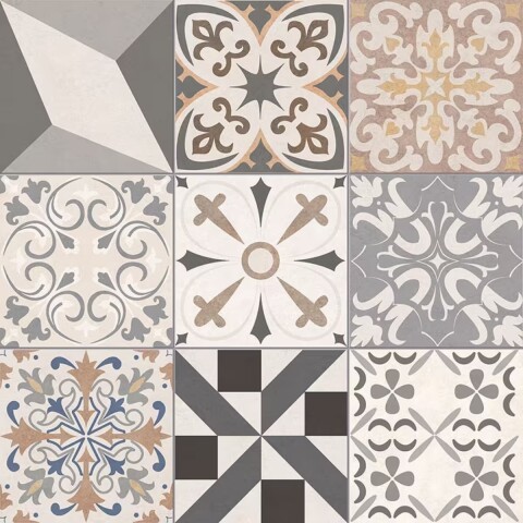 Cerámica Geométrica 62x62 cm Satinado y Rectificado Cerámica Geométrica 62x62 Cm Satinado Y Rectificado