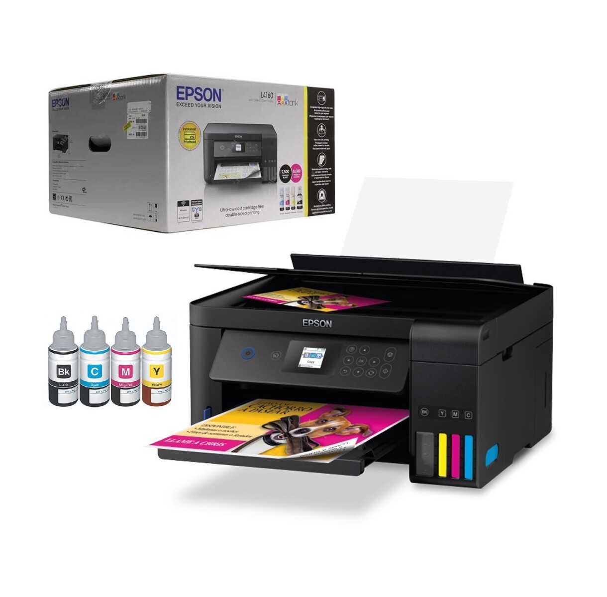 Impresora Epson Multifuncion L4160 Wifi 