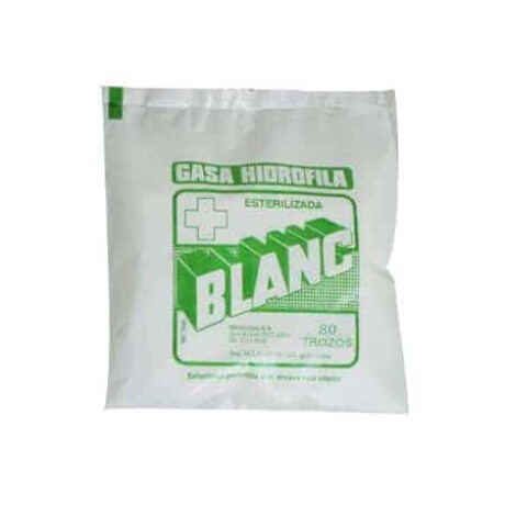Gasa Estéril San Roque 8x8cm 80 Unidades Gasa Estéril San Roque 8x8cm 80 Unidades